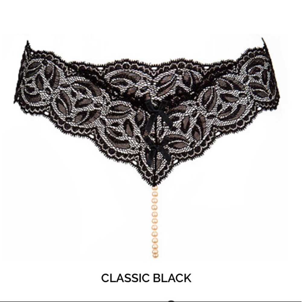 Bracli Paris collection pearl thong and babydoll